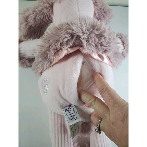 Scentsy Buddy Posh The Poodle Pink Stuffed Animal Stuffy *Scent Pack Included* - Picture 5 of 13